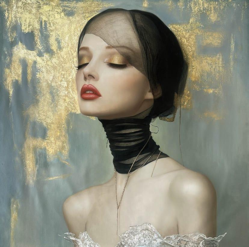Layers of Illusion 150 x 150 cm, 60 x 60 in. | Original Oil Painting on Canvas (2024)