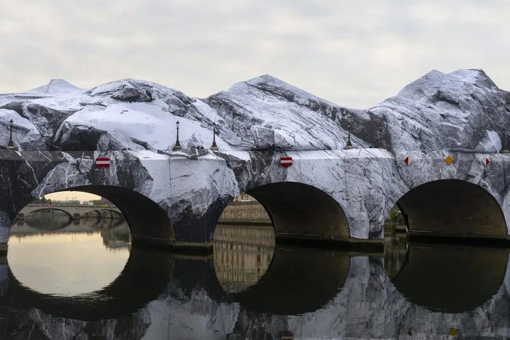 La Caverne du Pont Neuf by artist JR (2026).